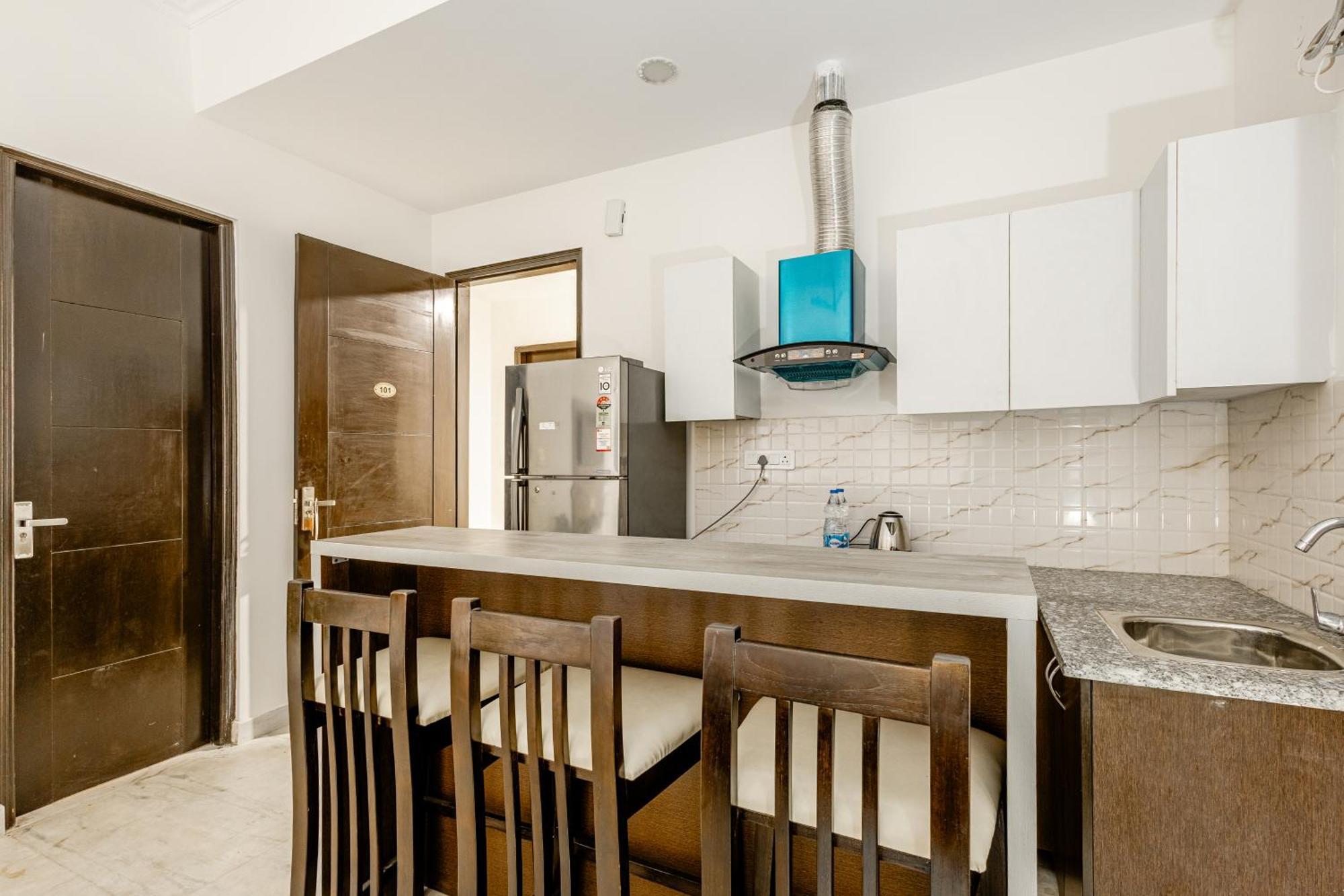 Lime Tree Service Apartment Golf Course Road, 古尔冈 外观 照片