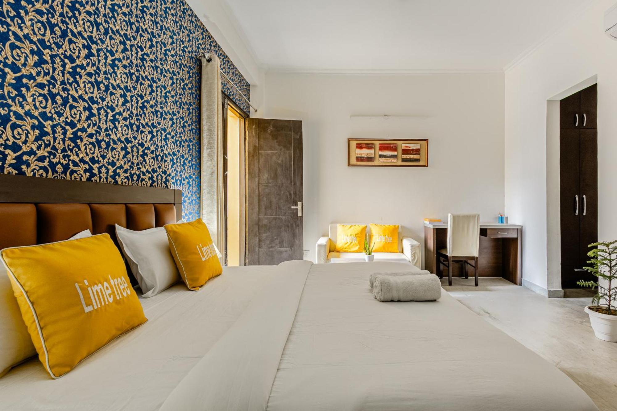 Lime Tree Service Apartment Golf Course Road, 古尔冈 外观 照片