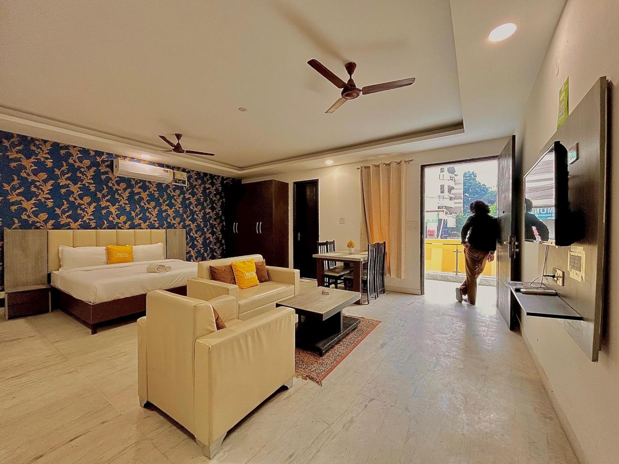 Lime Tree Service Apartment Golf Course Road, 古尔冈 外观 照片