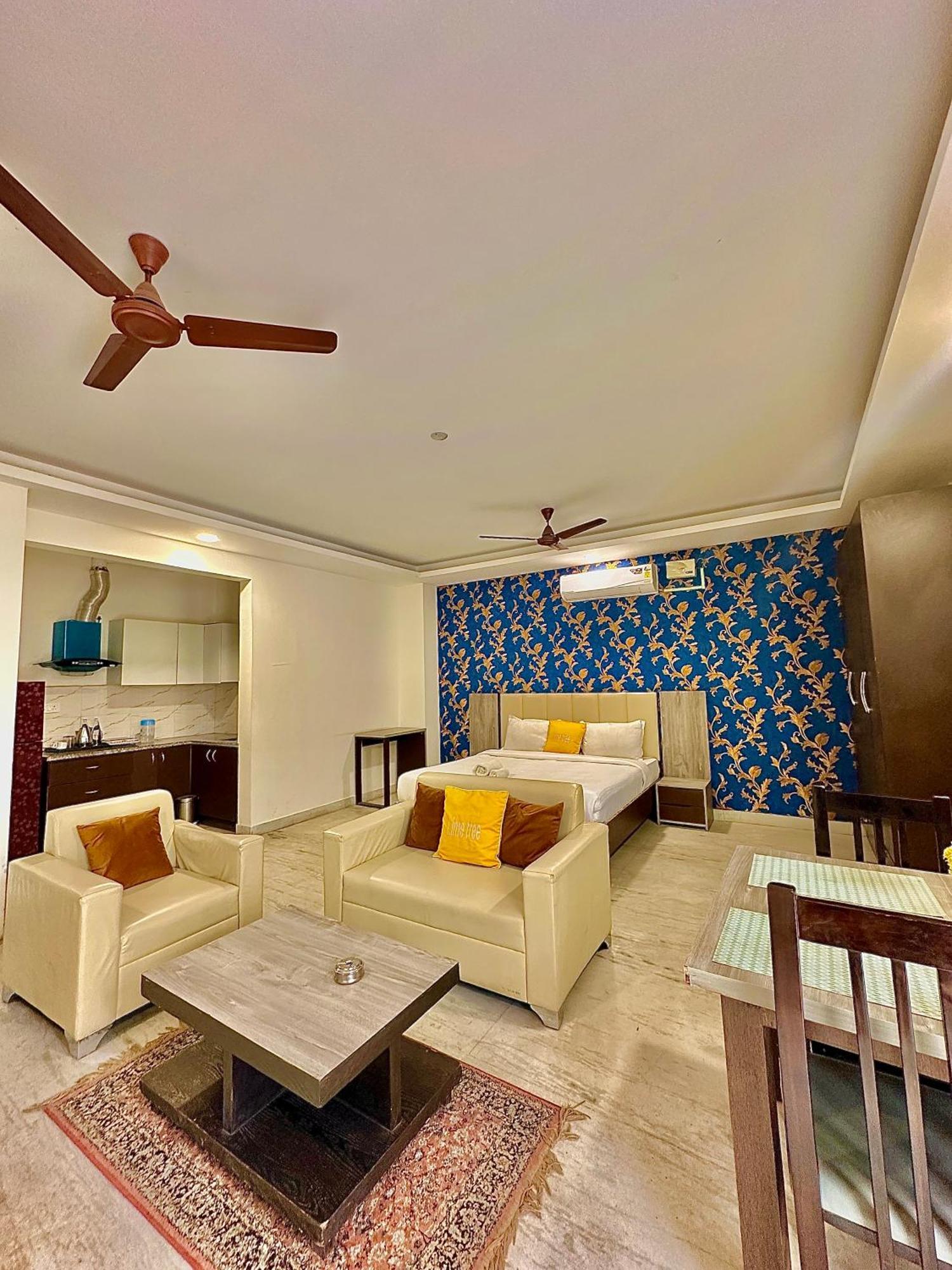 Lime Tree Service Apartment Golf Course Road, 古尔冈 外观 照片