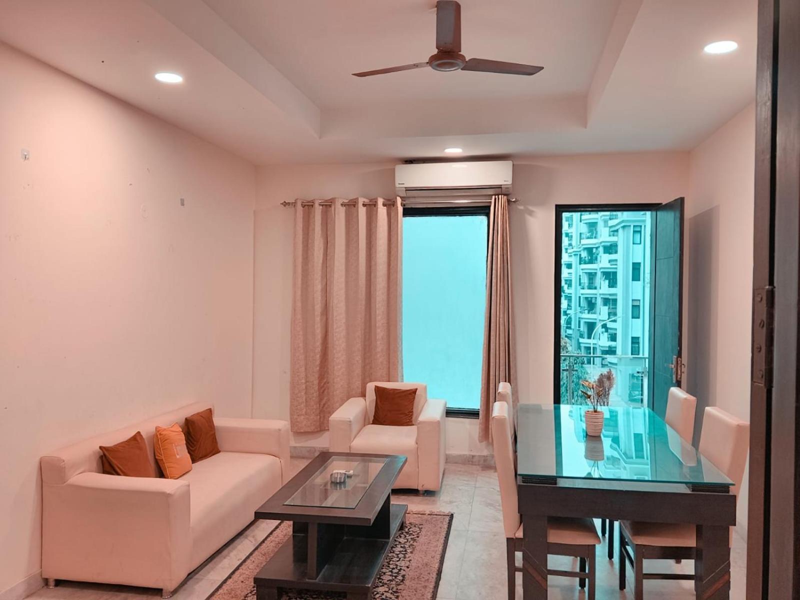 Lime Tree Service Apartment Golf Course Road, 古尔冈 外观 照片